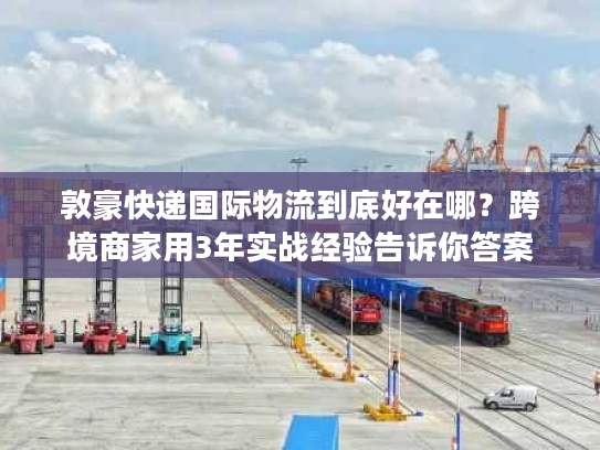 敦豪快递国际物流到底好在哪?跨境商家用3年实战经验告诉你答案 敦豪快递国际物流到底好在哪?跨境商家用3年实战经验告诉你答案