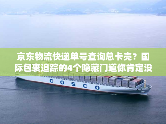 京东物流快递单号查询总卡壳？国际包裹追踪的4个隐藏门道你肯定没摸透