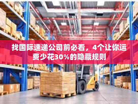 找国际速递公司前必看,4个让你运费少花30%的隐藏规则 找国际速递公司前必看,4个让你运费少花30%的隐藏规则
