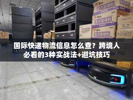 国际快递物流信息怎么查?跨境人必看的3种实战法+避坑技巧 国际快递物流信息怎么查?跨境人必看的3种实战法+避坑技巧