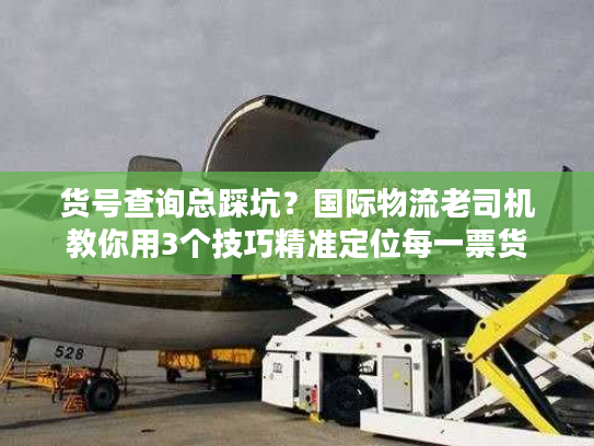 货号查询总踩坑?国际物流老司机教你用3个技巧精准定位每一票货 货号查询总踩坑?国际物流老司机教你用3个技巧精准定位每一票货
