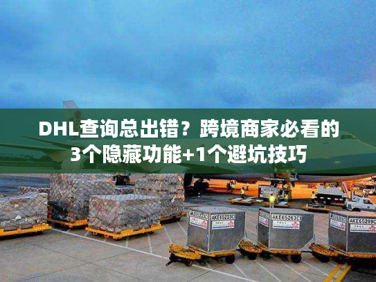 DHL查询总出错?跨境商家必看的3个隐藏功能+1个避坑技巧 DHL查询总出错?跨境商家必看的3个隐藏功能+1个避坑技巧