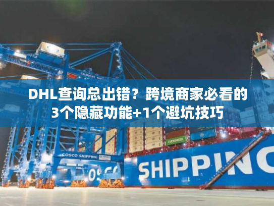 DHL查询总出错?跨境商家必看的3个隐藏功能+1个避坑技巧 DHL查询总出错?跨境商家必看的3个隐藏功能+1个避坑技巧