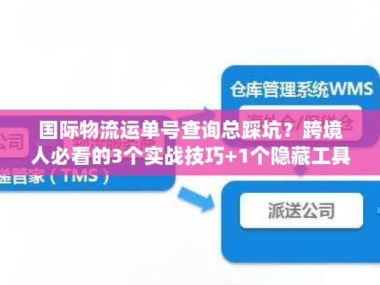 国际物流运单号查询总踩坑？跨境人必看的3个实战技巧+1个隐藏工具