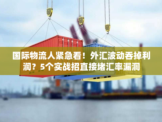 国际物流人紧急看！外汇波动吞掉利润？5个实战招直接堵汇率漏洞