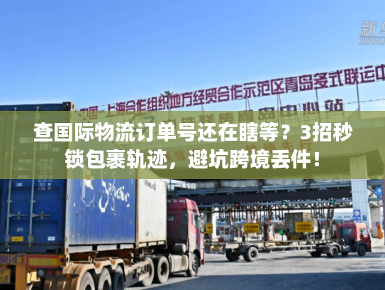 查国际物流订单号还在瞎等？3招秒锁包裹轨迹，避坑跨境丢件！