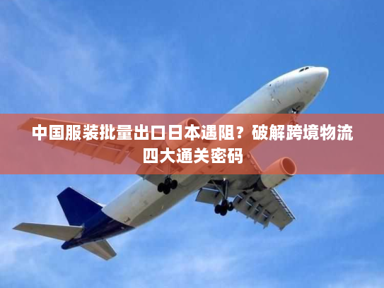 中国服装批量出口日本遇阻?破解跨境物流四大通关密码 中国服装批量出口日本遇阻?破解跨境物流四大通关密码