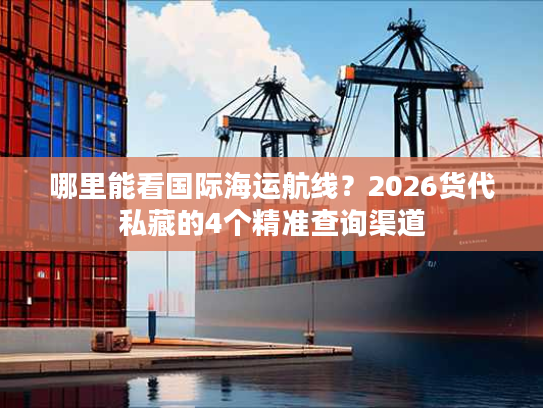 哪里能看国际海运航线？2026货代私藏的4个精准查询渠道