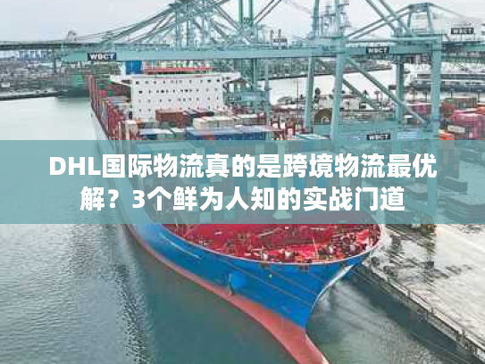 DHL国际物流真的是跨境物流最优解？3个鲜为人知的实战门道