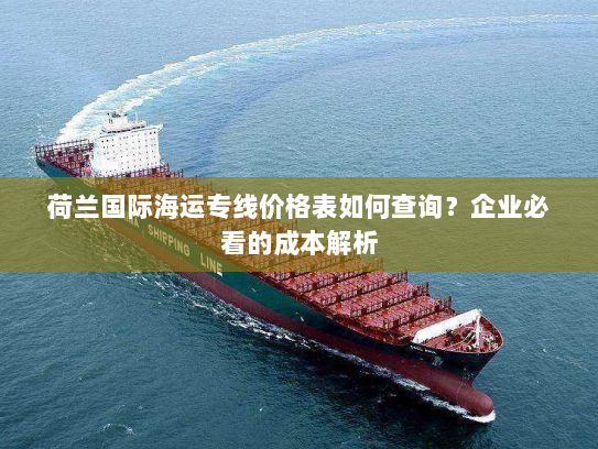 荷兰国际海运专线价格表如何查询？企业必看的成本解析