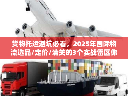 货物托运避坑必看,2025年国际物流选品/定价/清关的3个实战雷区你踩了吗? 货物托运避坑必看,2025年国际物流选品/定价/清关的3个实战雷区你踩了吗?