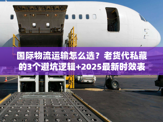 国际物流运输怎么选？老货代私藏的3个避坑逻辑+2025最新时效表