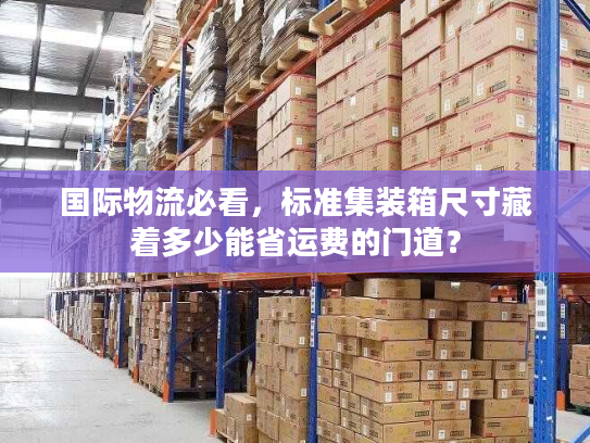 国际物流必看，标准集装箱尺寸藏着多少能省运费的门道？