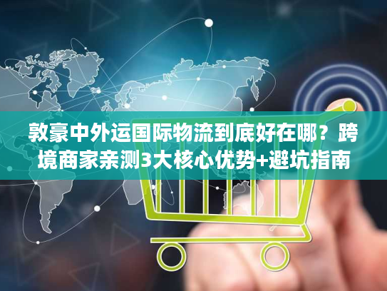 敦豪中外运国际物流到底好在哪？跨境商家亲测3大核心优势+避坑指南