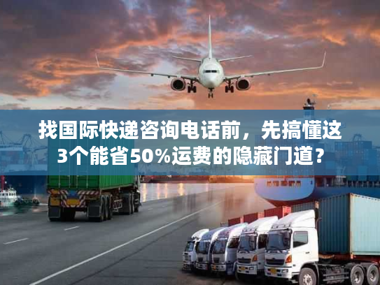 找国际快递咨询电话前，先搞懂这3个能省50%运费的隐藏门道？