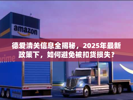 德爱清关信息全揭秘，2025年最新政策下，如何避免被扣货损失？
