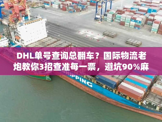 DHL单号查询总翻车?国际物流老炮教你3招查准每一票,避坑90%麻烦 DHL单号查询总翻车?国际物流老炮教你3招查准每一票,避坑90%麻烦