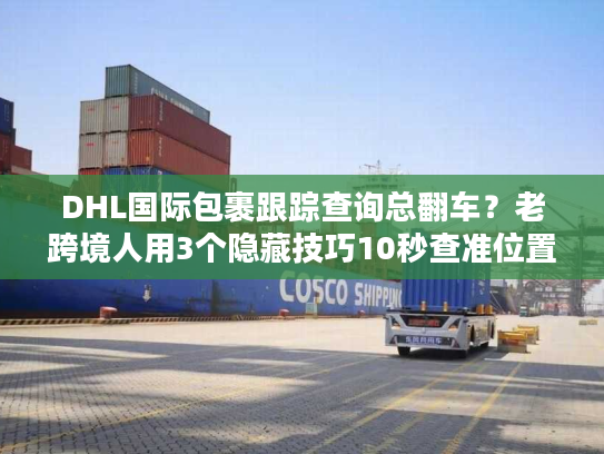 DHL国际包裹跟踪查询总翻车？老跨境人用3个隐藏技巧10秒查准位置