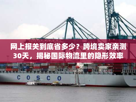 网上报关到底省多少？跨境卖家亲测30天，揭秘国际物流里的隐形效率密码