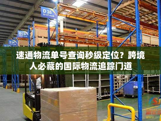 速通物流单号查询秒级定位？跨境人必藏的国际物流追踪门道