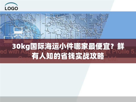 30kg国际海运小件哪家最便宜？鲜有人知的省钱实战攻略