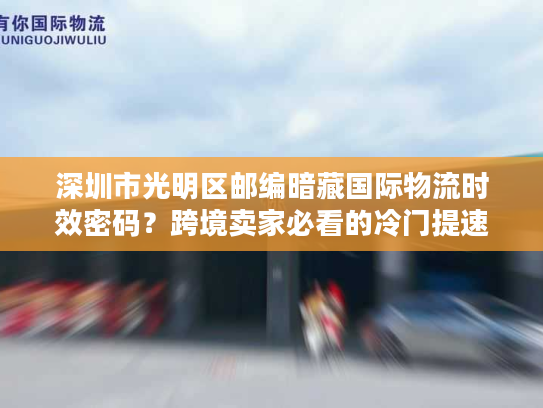 深圳市光明区邮编暗藏国际物流时效密码?跨境卖家必看的冷门提速技巧 深圳市光明区邮编暗藏国际物流时效密码?跨境卖家必看的冷门提速技巧