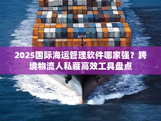 2025国际海运管理软件哪家强？跨境物流人私藏高效工具盘点
