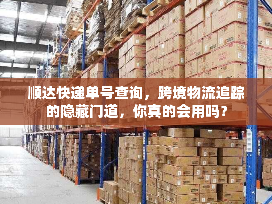 顺达快递单号查询，跨境物流追踪的隐藏门道，你真的会用吗？