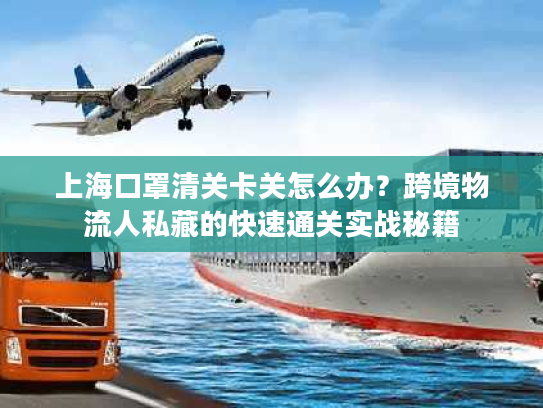 上海口罩清关卡关怎么办？跨境物流人私藏的快速通关实战秘籍