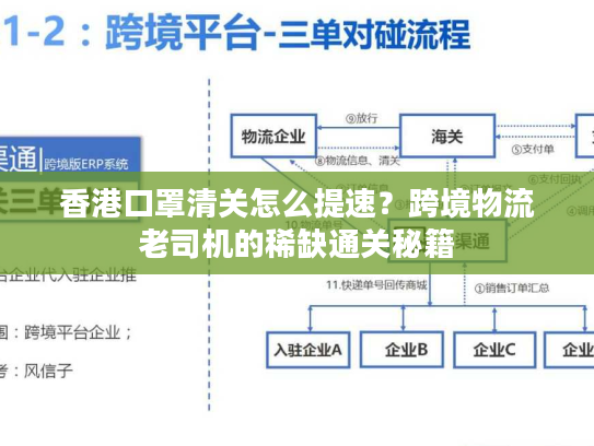香港口罩清关怎么提速？跨境物流老司机的稀缺通关秘籍