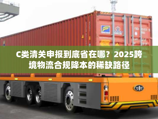 C类清关申报到底省在哪？2025跨境物流合规降本的稀缺路径