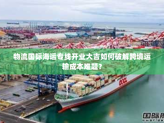 物流国际海运专线开业大吉如何破解跨境运输成本难题？