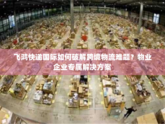 飞鸿快递国际如何破解跨境物流难题?物业企业专属解决方案 飞鸿快递国际如何破解跨境物流难题?物业企业专属解决方案