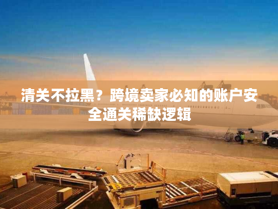 清关不拉黑？跨境卖家必知的账户安全通关稀缺逻辑