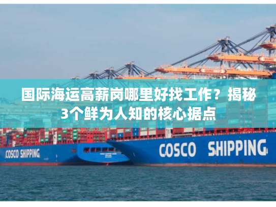 国际海运高薪岗哪里好找工作?揭秘3个鲜为人知的核心据点 国际海运高薪岗哪里好找工作?揭秘3个鲜为人知的核心据点