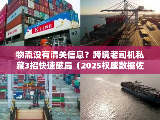 物流没有清关信息？跨境老司机私藏3招快速破局（2025权威数据佐证）