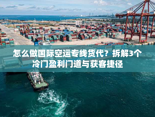 怎么做国际空运专线货代?拆解3个冷门盈利门道与获客捷径 怎么做国际空运专线货代?拆解3个冷门盈利门道与获客捷径