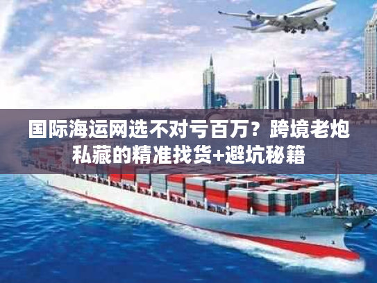 国际海运网选不对亏百万？跨境老炮私藏的精准找货+避坑秘籍