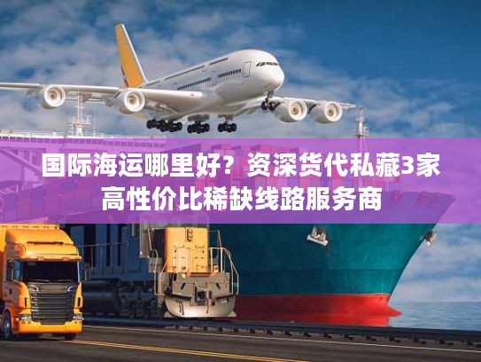 国际海运哪里好？资深货代私藏3家高性价比稀缺线路服务商