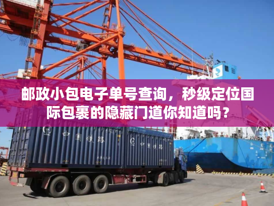 邮政小包电子单号查询,秒级定位国际包裹的隐藏门道你知道吗? 邮政小包电子单号查询,秒级定位国际包裹的隐藏门道你知道吗?