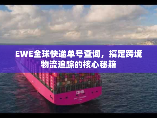 EWE全球快递单号查询,搞定跨境物流追踪的核心秘籍 EWE全球快递单号查询,搞定跨境物流追踪的核心秘籍