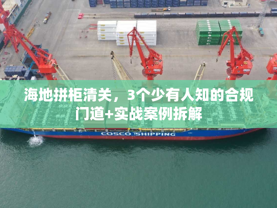海地拼柜清关,3个少有人知的合规门道+实战案例拆解 海地拼柜清关,3个少有人知的合规门道+实战案例拆解