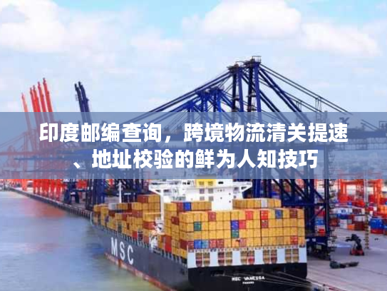 印度邮编查询，跨境物流清关提速、地址校验的鲜为人知技巧