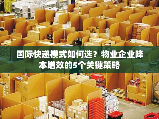 国际快递模式如何选？物业企业降本增效的5个关键策略