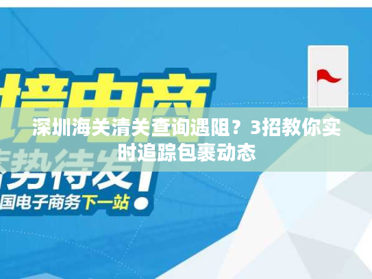 深圳海关清关查询遇阻？3招教你实时追踪包裹动态