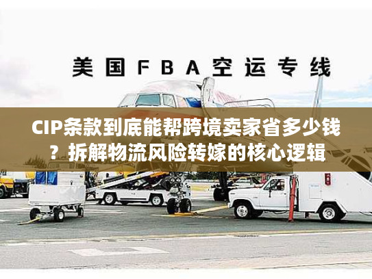 CIP条款到底能帮跨境卖家省多少钱？拆解物流风险转嫁的核心逻辑