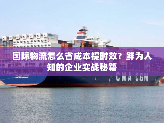 国际物流怎么省成本提时效？鲜为人知的企业实战秘籍
