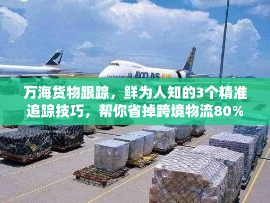 万海货物跟踪，鲜为人知的3个精准追踪技巧，帮你省掉跨境物流80%麻烦