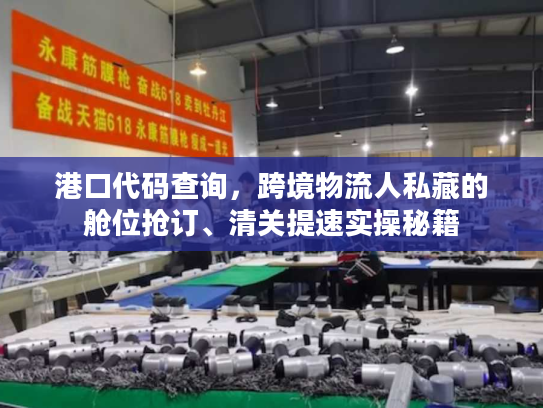 港口代码查询，跨境物流人私藏的舱位抢订、清关提速实操秘籍