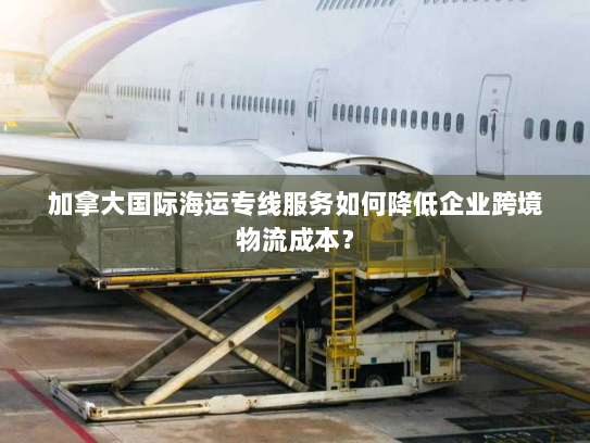 加拿大国际海运专线服务如何降低企业跨境物流成本? 加拿大国际海运专线服务如何降低企业跨境物流成本?